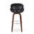 30" Mid-Century Modern Upholstered Swivel Barstool-1736997419