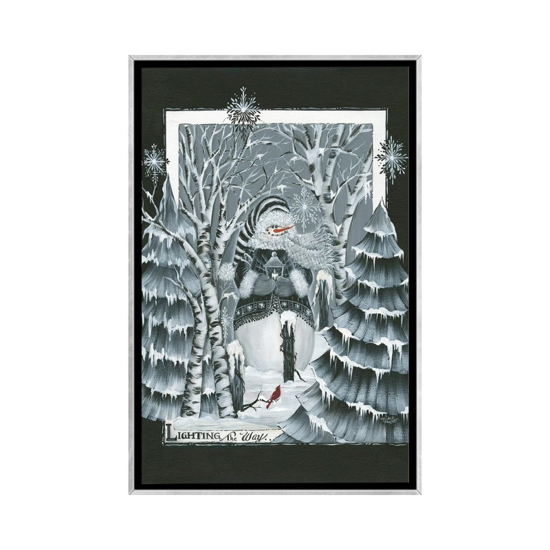 «Lighting the Way», reproduction d'art sur toile encadrée, H 40 po x l 26 po, Impression encadrée sans passe-partout