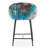 Osbourn Upholstered Velvet Counter Stool