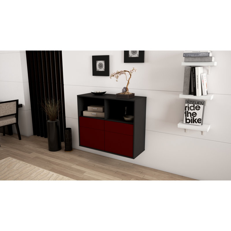 Roudebush 92cm Sideboard, Red