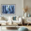 Nature Inspired Blue Agave Abstract by  - Picture Frame Graphic Art on Paper-81386701