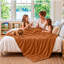  Couverture en molleton doux - Doux, chaud, lit / jeté-1683676733-1683676735