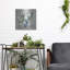  «Gray Barn Floral Light» par Silvia Vassileva, art mural en métal, 12 po x 12 po-50991437