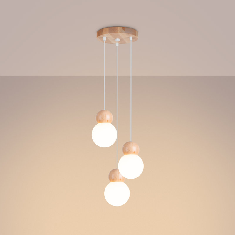 Bithia 3 - Light Polished Chrome Pendant
