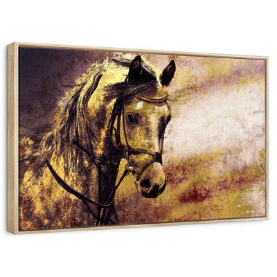 Portrait de cheval arabe