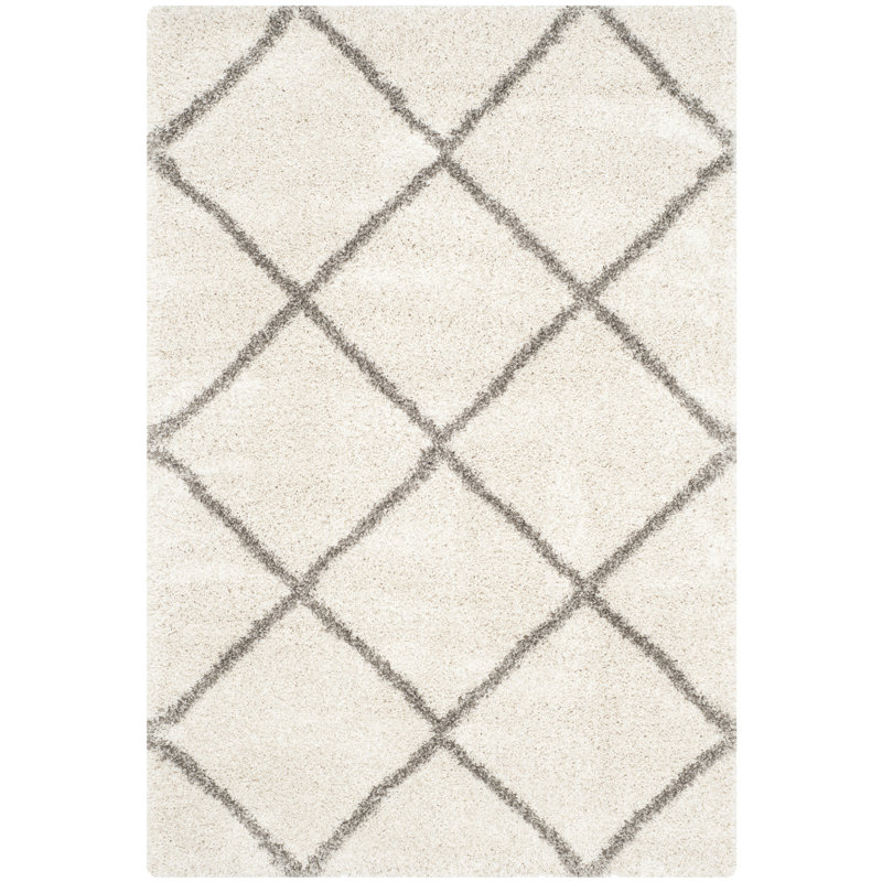 Hudson Geometric Area Rug, Rectangle 155 x 229 cm, Plush 5cm