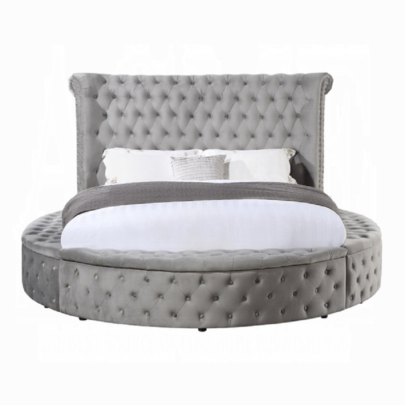 Grand lit Gaiva avec rangement, Grand