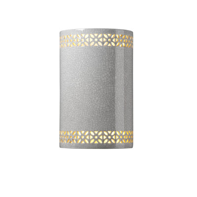 Braedawn Ceramic Flush Mounted Sconce