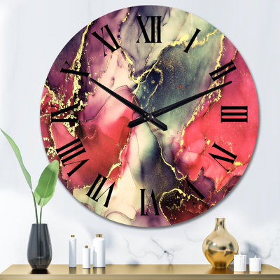 Horloge murale surdimensionnée
