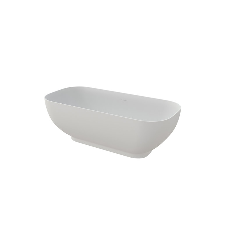solid surface soaking bathtub