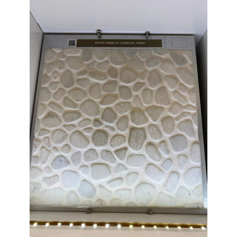 Pebble 12" x 12" Natural Stone Mosaic Pattern Wall & Floor Tile