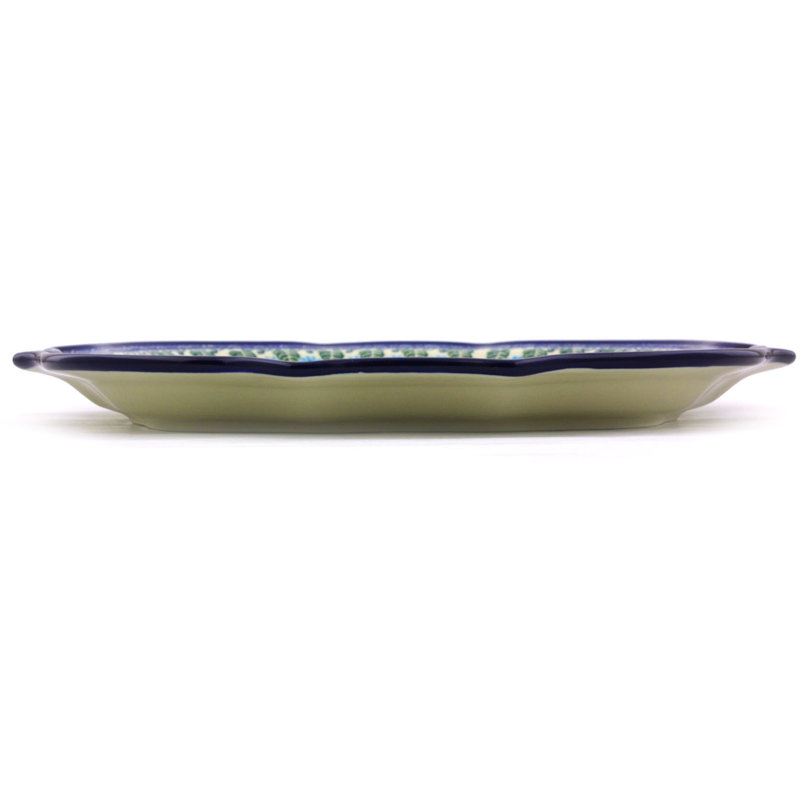 Forget Me Not Stoneware Platter