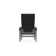 Chaise de patio inclinable avec coussins Askar