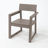 5-Piece HDPE Outdoor Dining Set With Weather-Resistant Patio Table And 4 Armrest Chairs-35350697-35350613