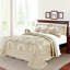 4 Piece Damask Oversized Embroidery Bedspread Set-21301791-21301801