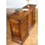84" Wide 2 Drawer Walnut Wood Sideboard