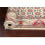 Tapis unique beige / ivoire noué à la main nouvel âge 4 pi 1 po x 6 pi 1 po