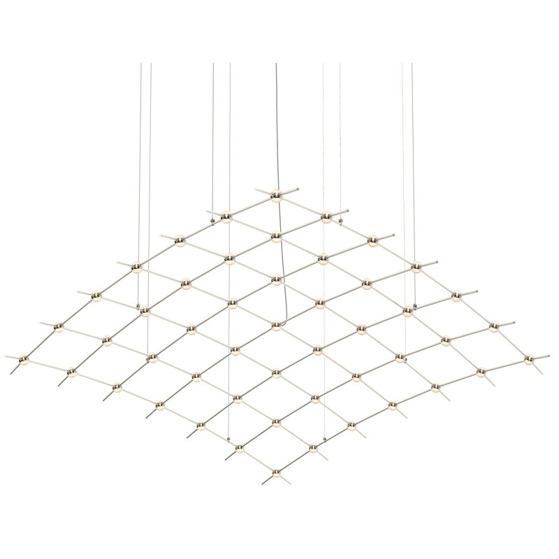 Lustre unique à 49 niveaux à DEL Constellation®, Blanc optique, 3000 Kelvins
