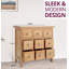 Haroun 71 cm H Media Shelves