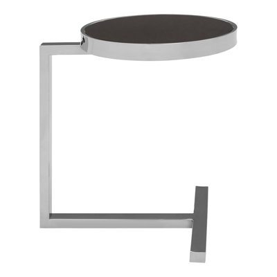 Deresha Glass Top End Table