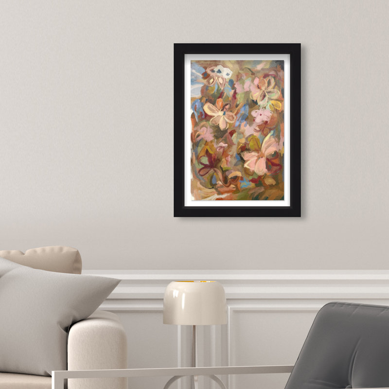 Moving Eden II Print by Oliver Gal, 55.5"H x 37.5"W, Black Shadowbox