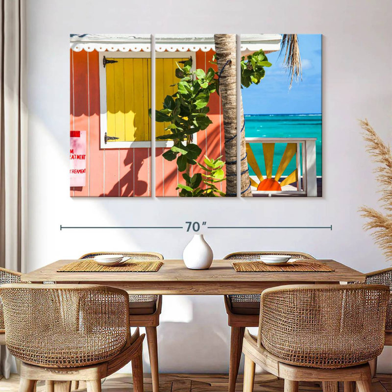 Lilie Caribbean Beach Cabana, 48" H x 74" W