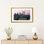 «1980s New York City, NY Downtown Skyline At Dusk», reproduction de photo
