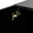 Geovanna Modern Luxury Sideboard Cabinet  Particle Board & MDF with Gold Metal Legs, Adjustable Shelves-361183776