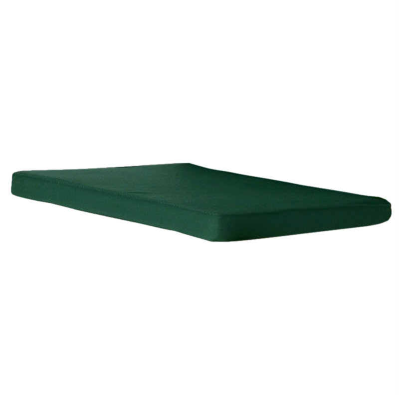 Coussin de siège en teck Java, Vert