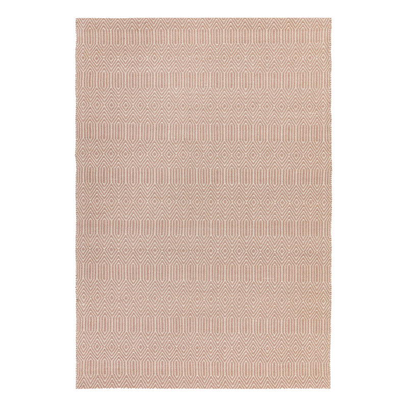 Koa Geometric Flatweave Area Rug, Runner 66 x 200cm