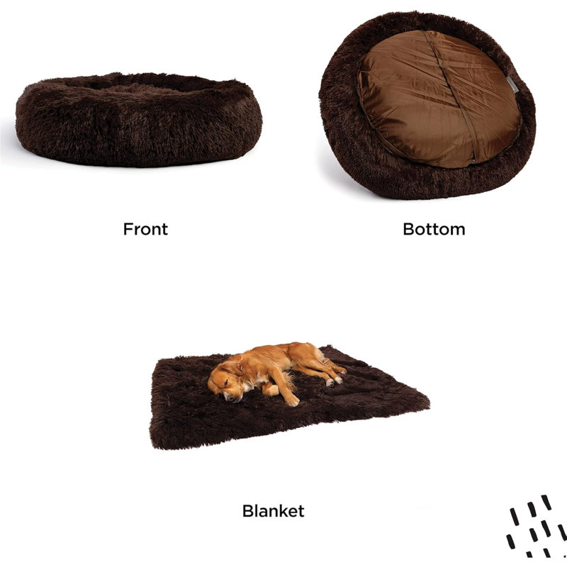 Londonderry Faux Fur Pet Bed