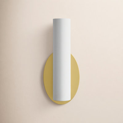 Delphine Single Light Dimmable Flush Mount Sconce