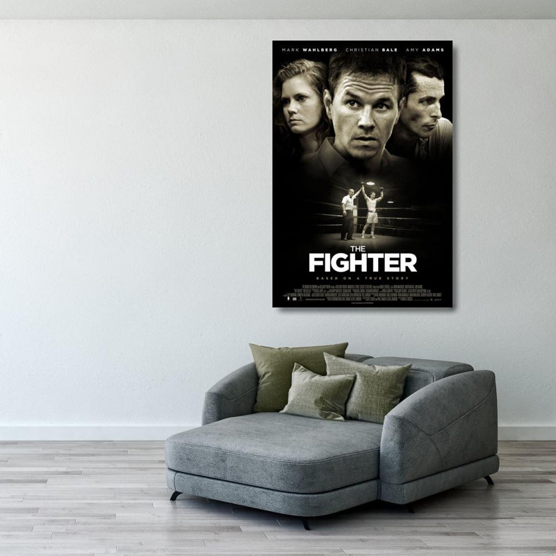 The Fighter, 40" H x 27" W
