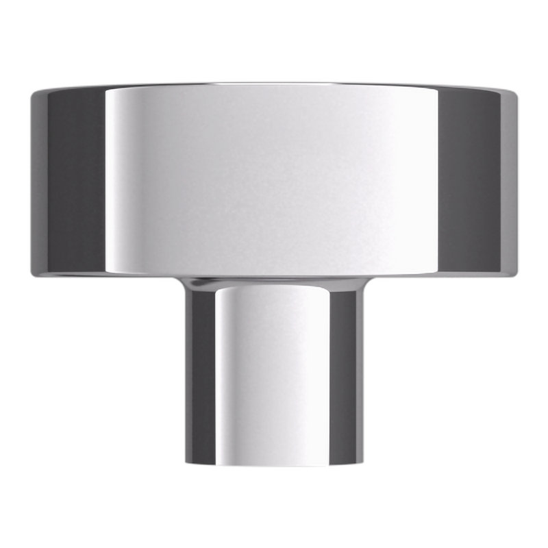 4405 Contemporary Knob, 1.5", Polished Chrome