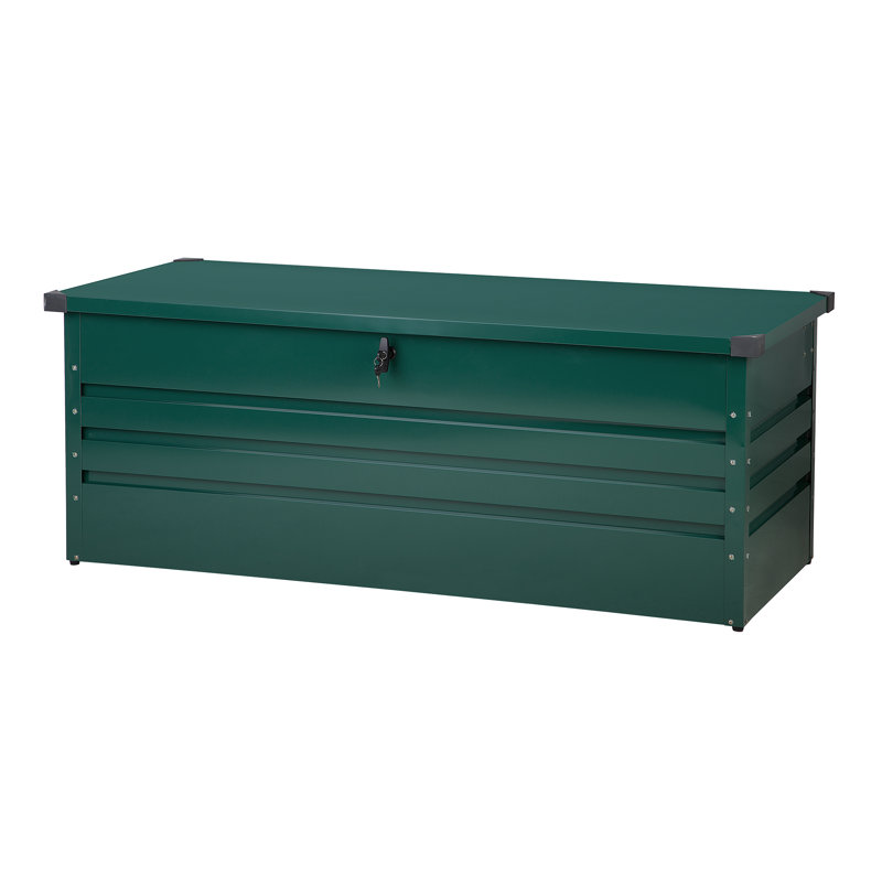 Cebrosa 600 L Metal Storage Box, Green