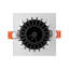 RCT 4 pouces carré haute puissance régressé Downlight 5 CCT et tournevis universel-134433497