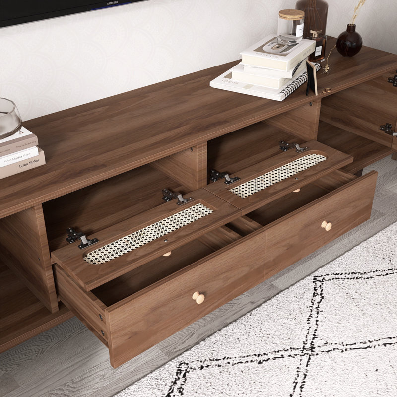 Meuble télé avec tiroirs pour salon / chambre à coucher