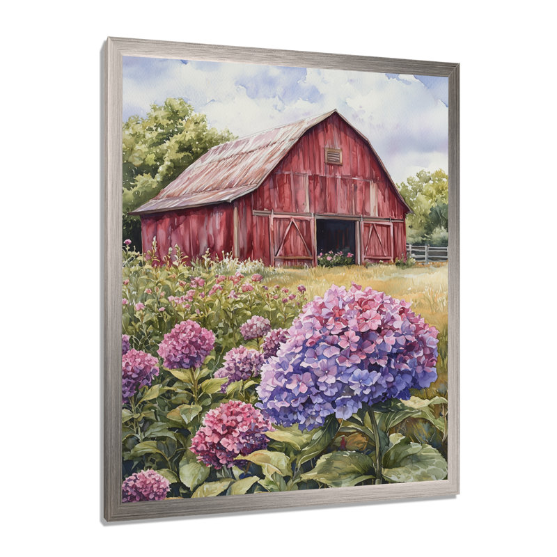 Jahdir - art mural floral, H 20 po x l 12 po, Picture Framed, Argent argent