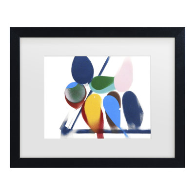 «Gill Miller Symbiotic 6 Matted», art encadré