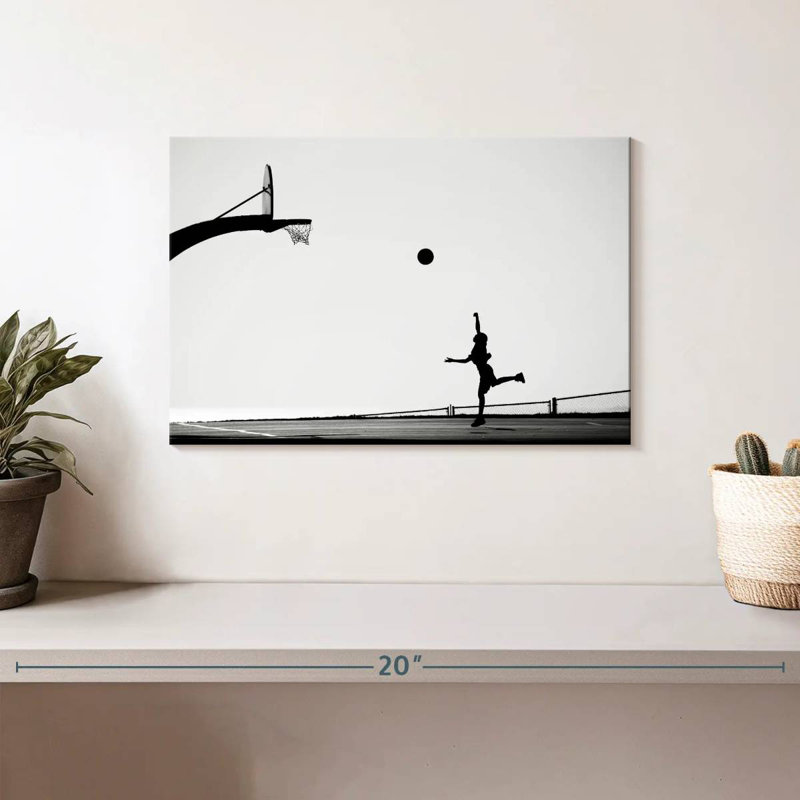 Joueur de basketball Sireci, H 8 po x l 12 po
