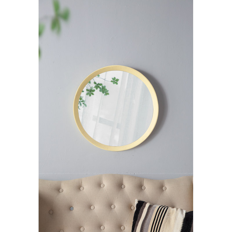 Miroir mural de style transitionnel moderne, décoration murale, console de vestibule, Crème