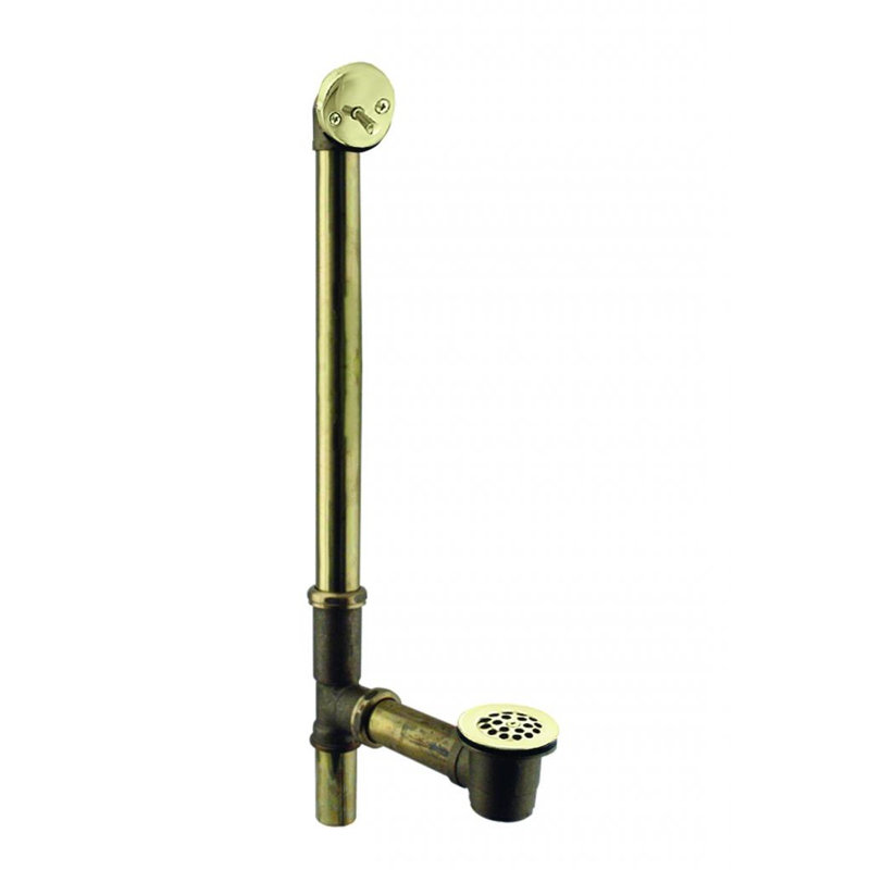 3'' W Leg Yes, Polished Brass