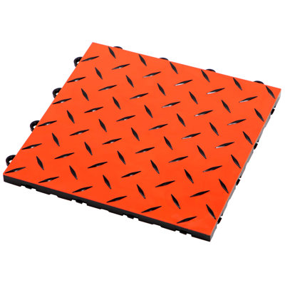 FlooringInc 5/8" Thick Nitro Pro Interlocking Garage Floor Tiles