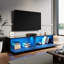 140×35×30cm TV cabinet,RGB LED light strip,Stand for TVs up to 55"-1713431164