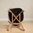 Solid Oak Wood Dining Chair With Backrest-1351088031