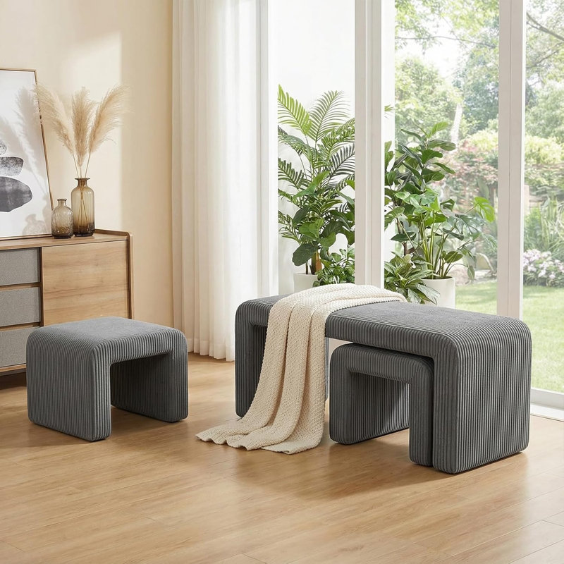 Storage Bench, Grey