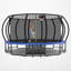 Trampoline de cour arrière moderne 15 pi avec enceinte de sécurité Modern Luxe Furniture-98813850