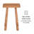 Bartholomeo 22" Solid Wood End Table-853973131