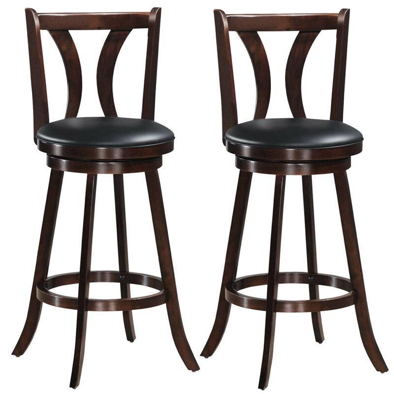 Dongola Swivel Upholstered Counter Stool, 2