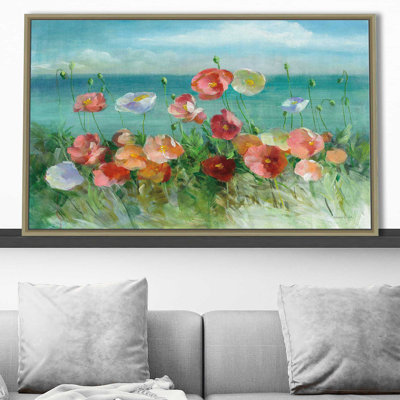 Coquelicots côtiers - Peinture